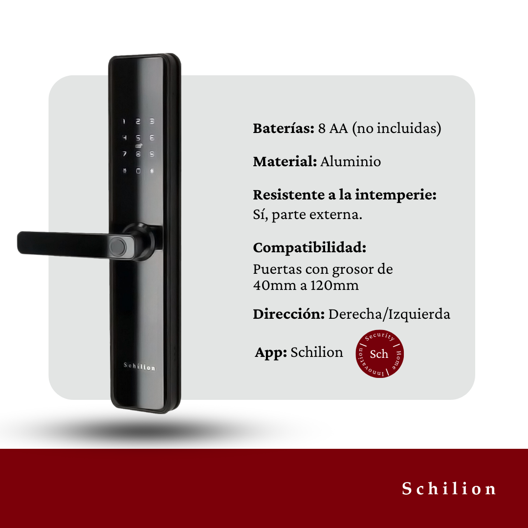 Cerradura Electrónica Inteligente Alta Seguridad Smart Lock