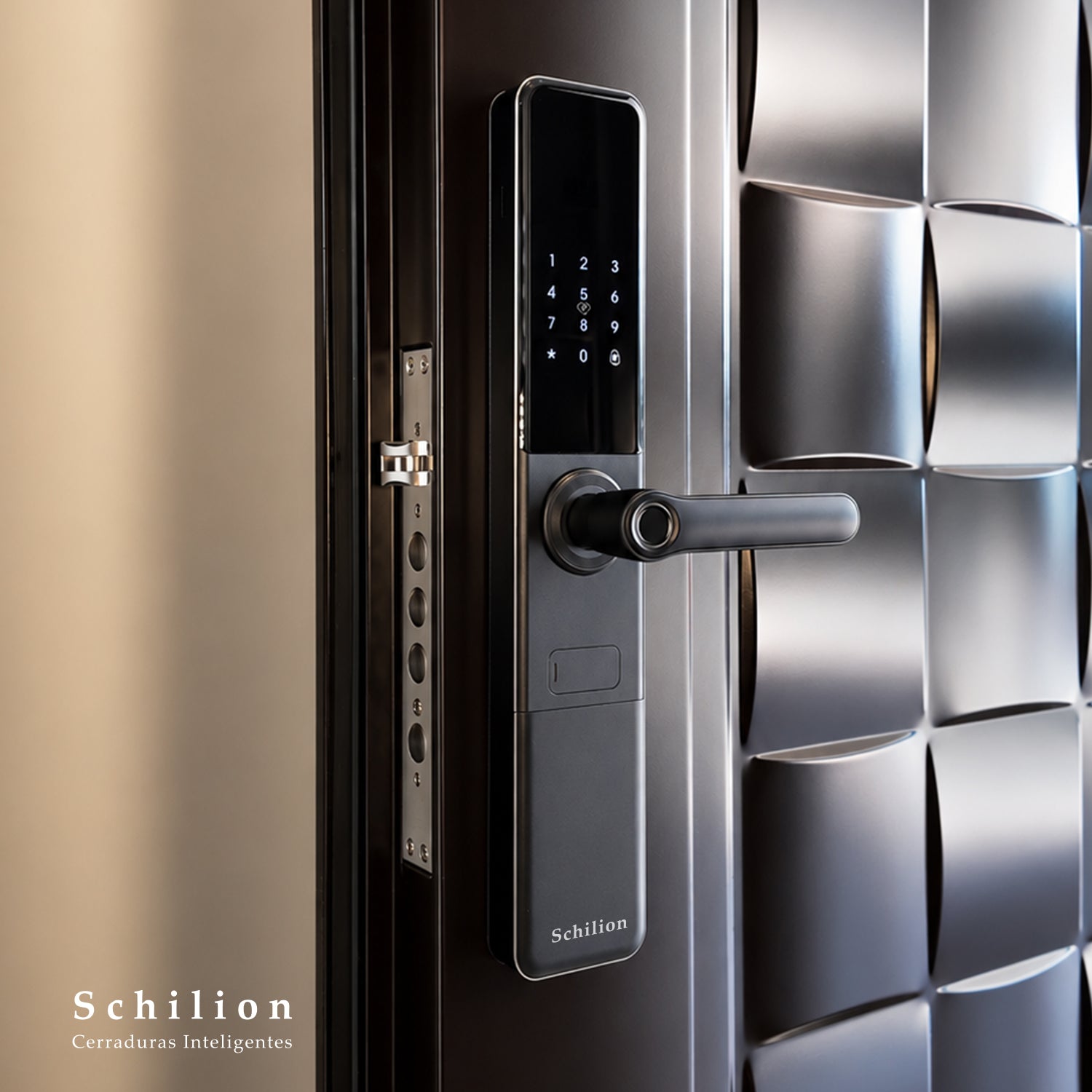 Puertas de Seguridad - Cerradura Inteligente Doble Huella