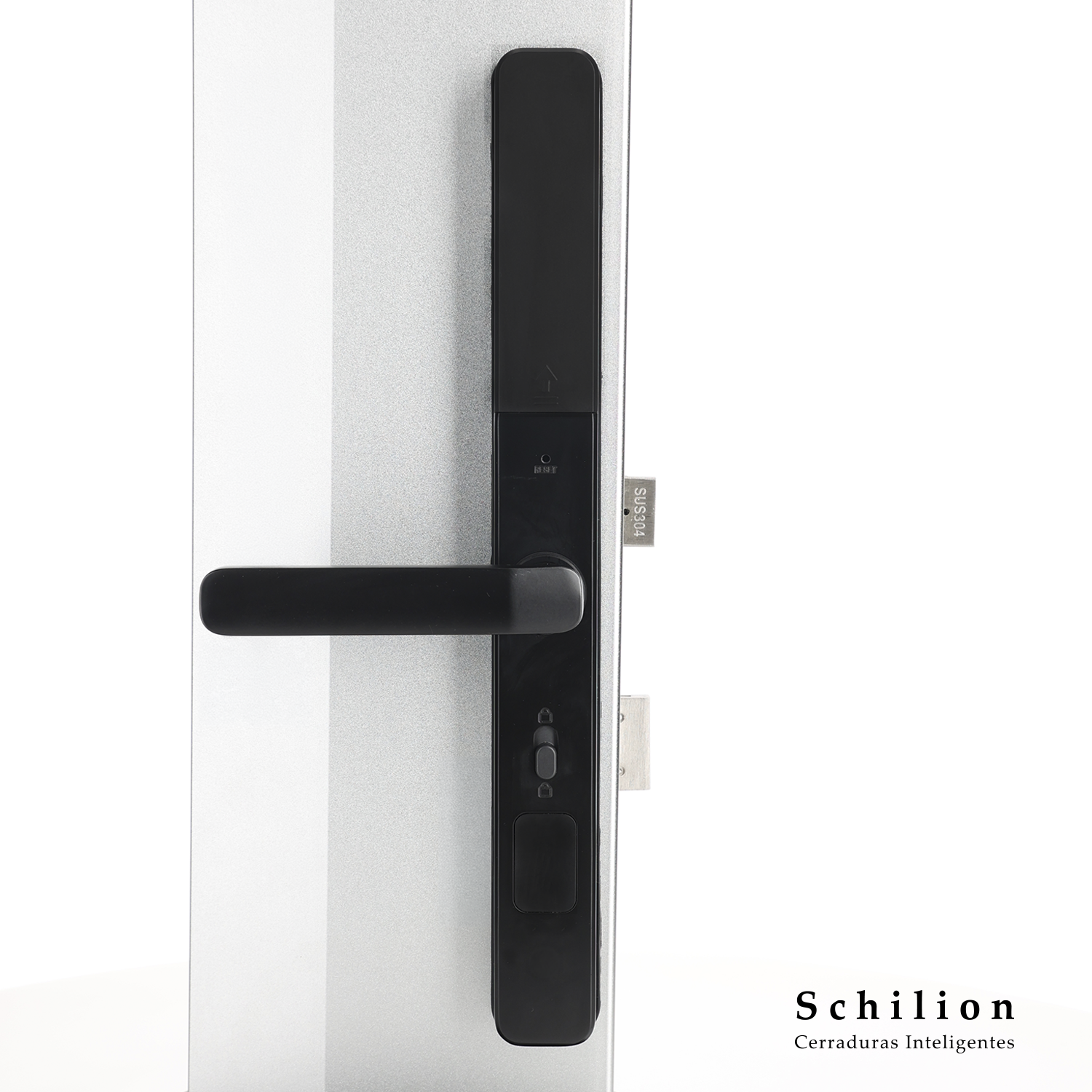 Cerradura Inteligente con Manija para Puertas Abatibles