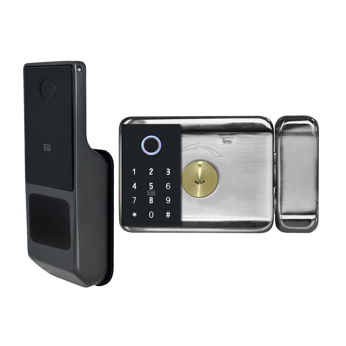 Cerradura De Seguridad Para Mueble Con 2 Llaves