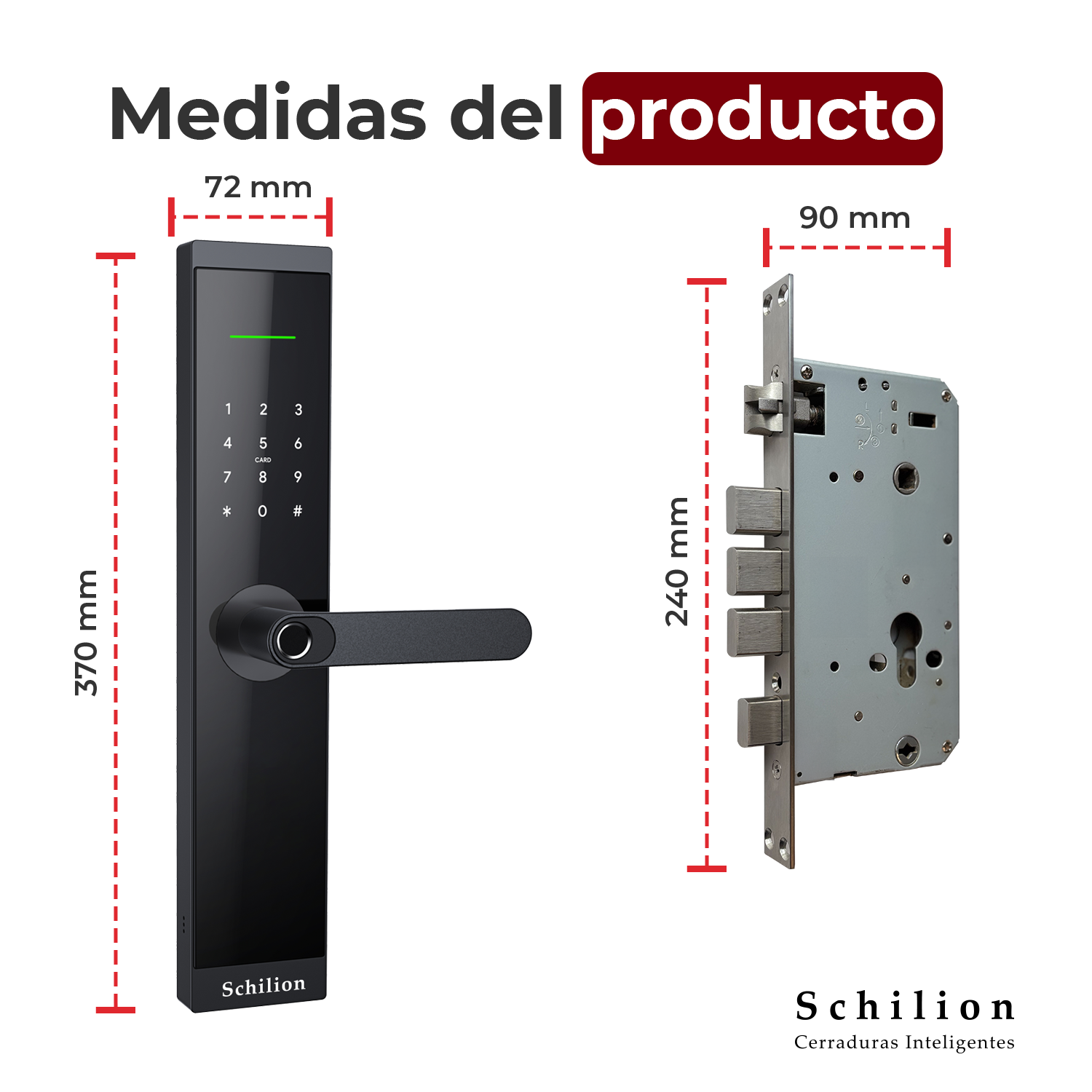 Cerradura Electrónica Inteligente Alta Seguridad Smart Lock