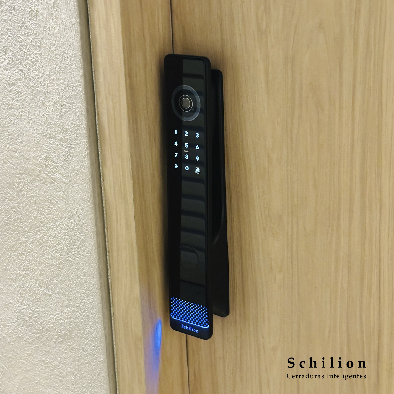 Cerradura Electrónica Inteligente Con Cámara y Timbre Smart Alta Seguridad Wifi