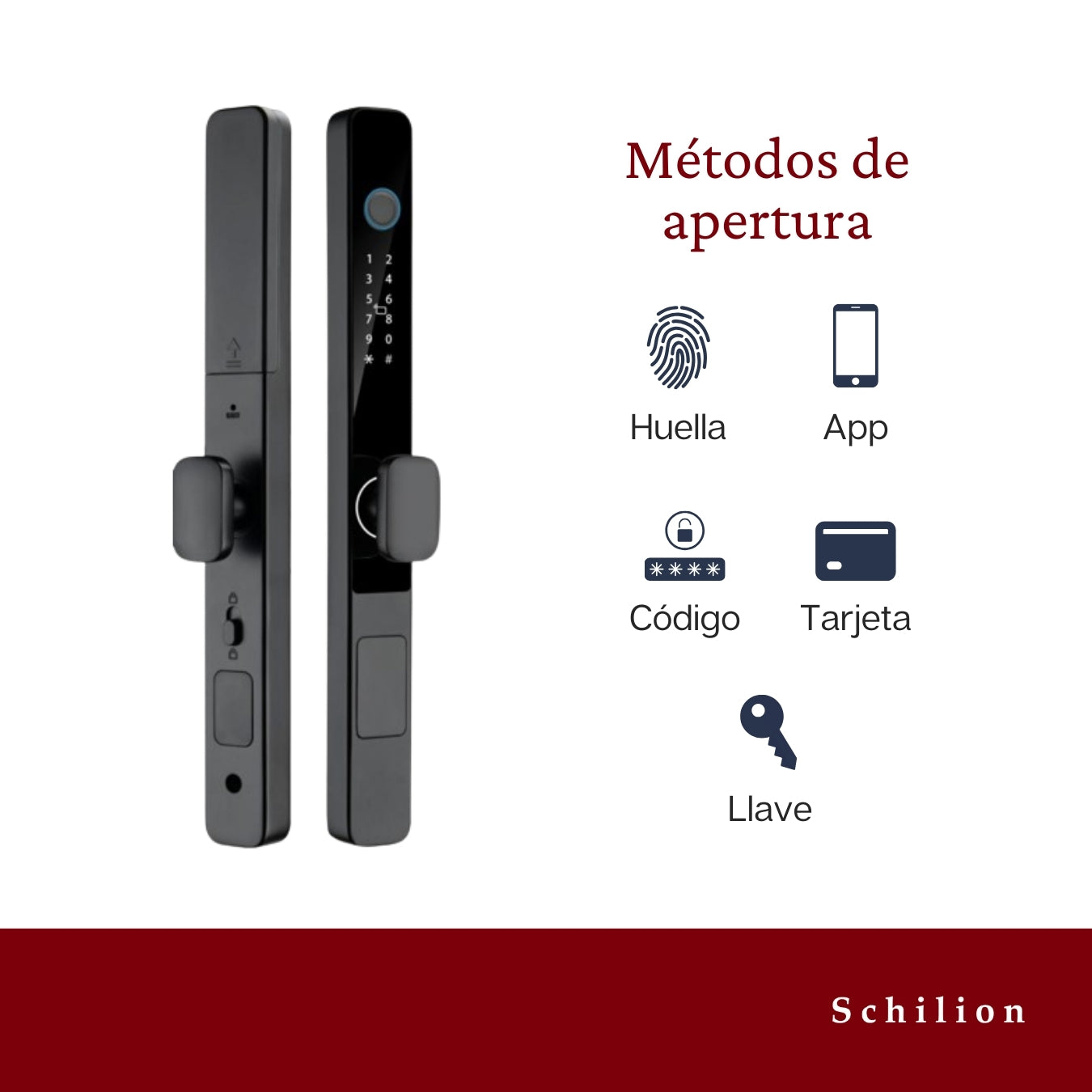 Cerradura Electrónica Smart Puerta Corrediza