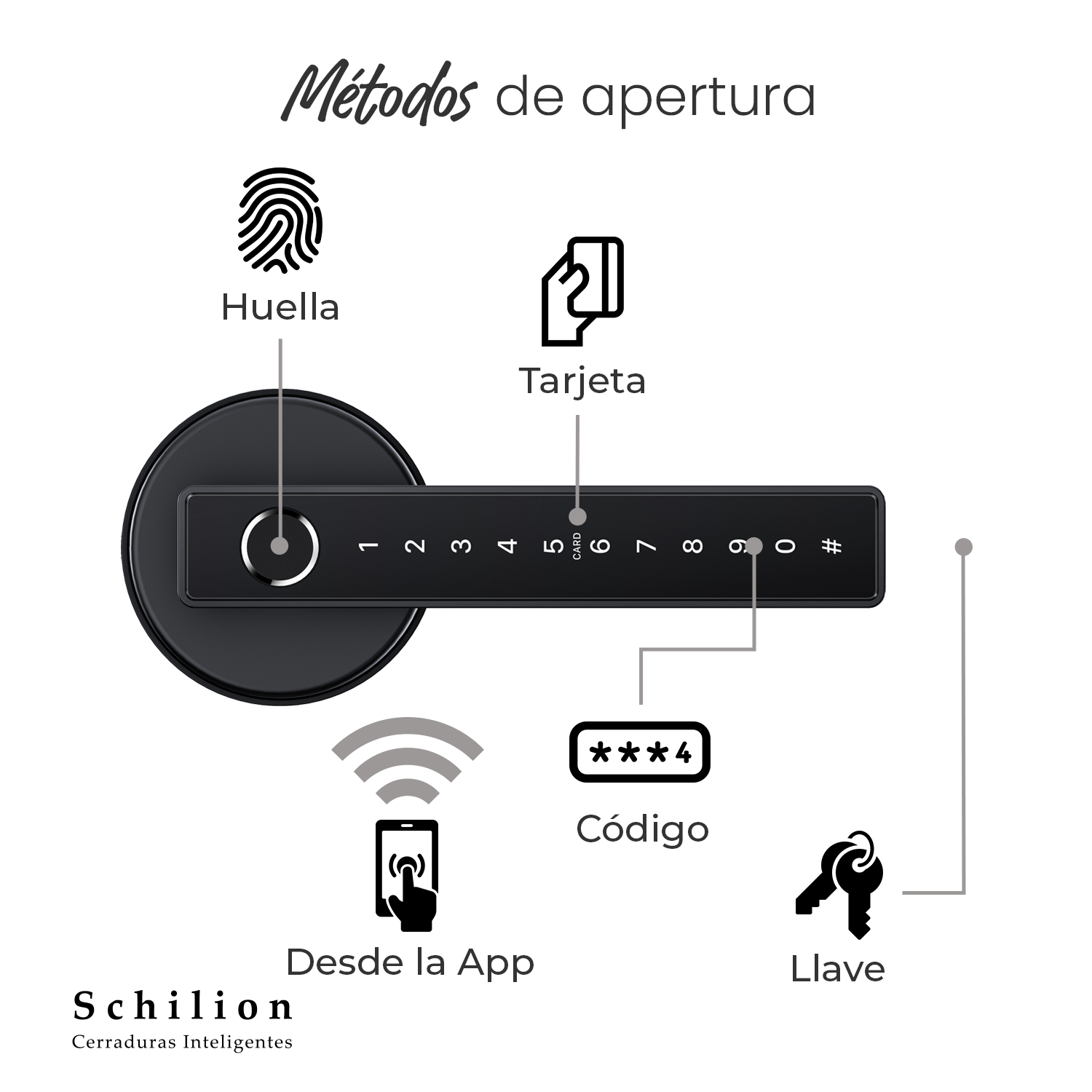 Chapa Electronica para Interior SCM con Multifuncionalidad