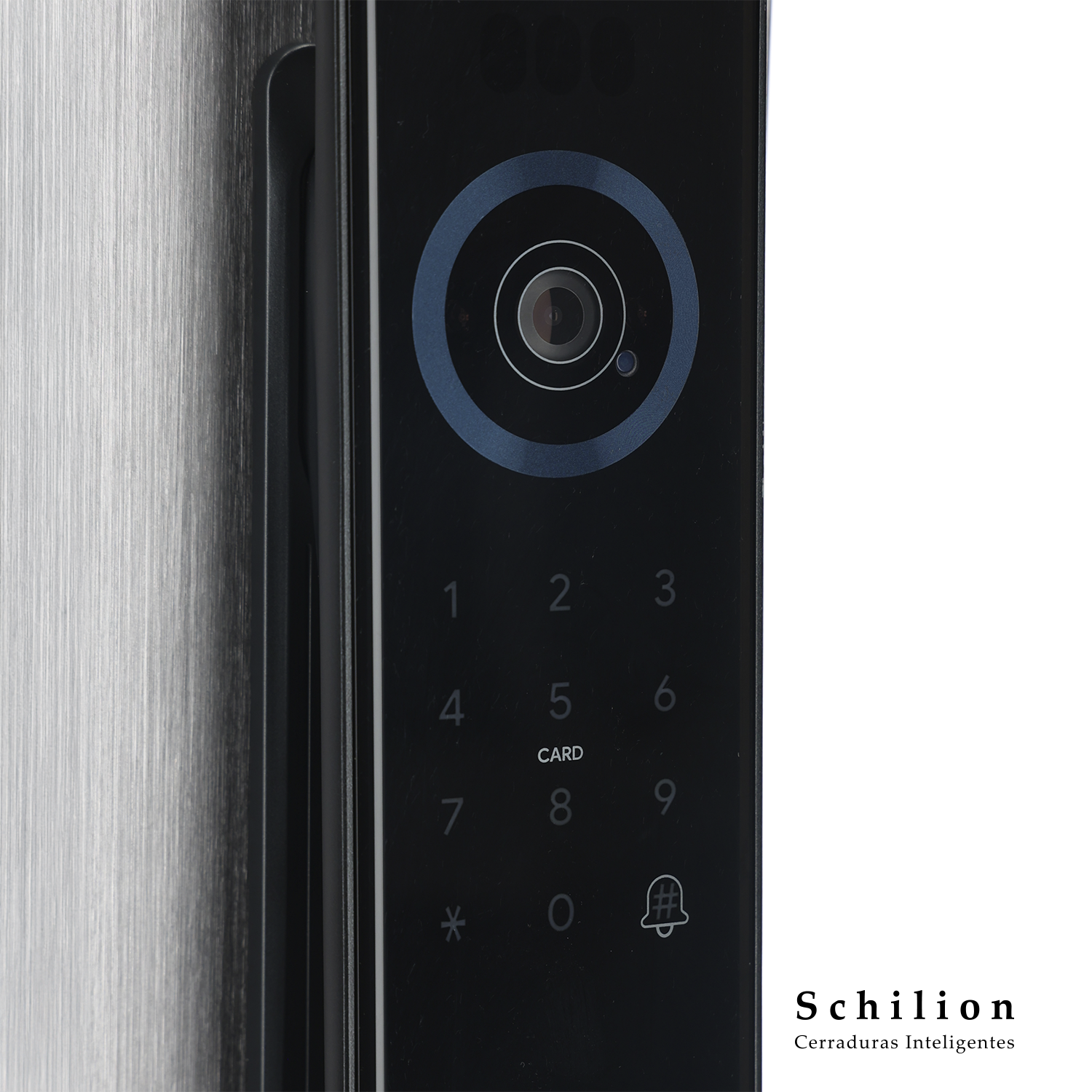 Cerradura Electrónica Inteligente Con Cámara y Timbre Smart Alta Seguridad Wifi