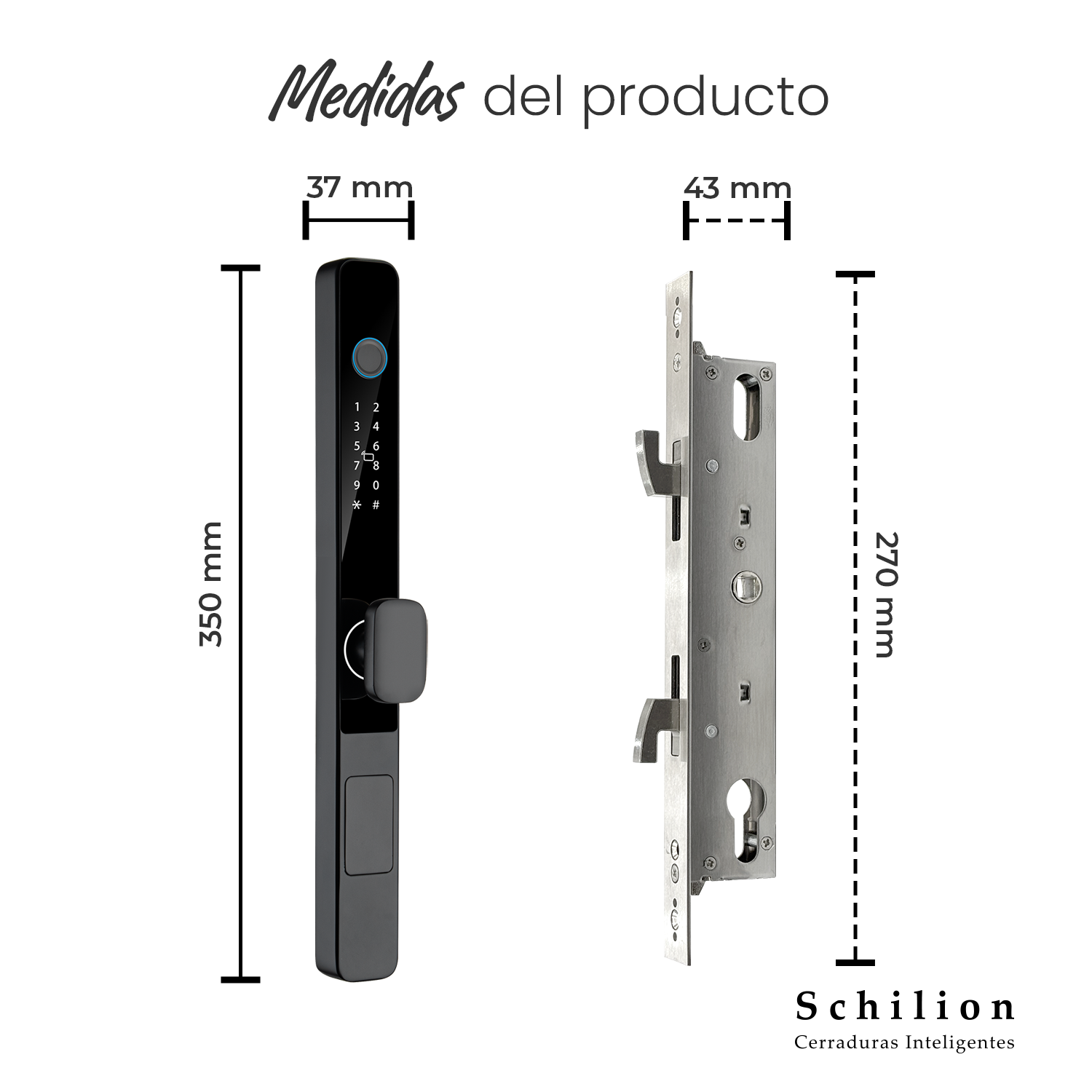 Cerradura Electrónica Smart Puerta Corrediza