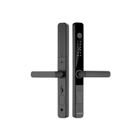 Cerradura Inteligente con Manija para Puertas Abatibles