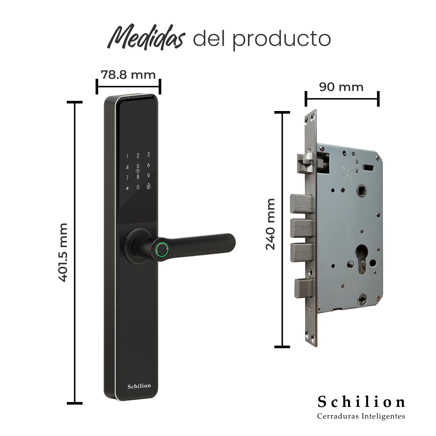 Cerradura Inteligente Doble Huella